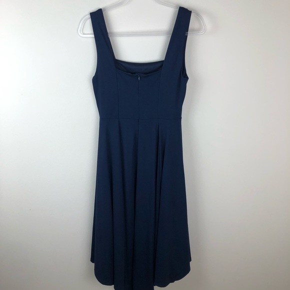 Lulu’s- Navy square neck skater style dress size M - Picture 10 of 12